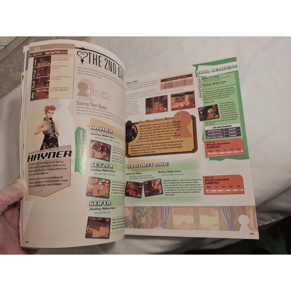 Kingdom Hearts 2 Strategy Guide- Brady Games (PlayStation 2 2005) No Poster READ